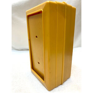 Vtg Orchid Restaurant Dual Sided Napkin Dispenser Holder Plastic Retro Diner